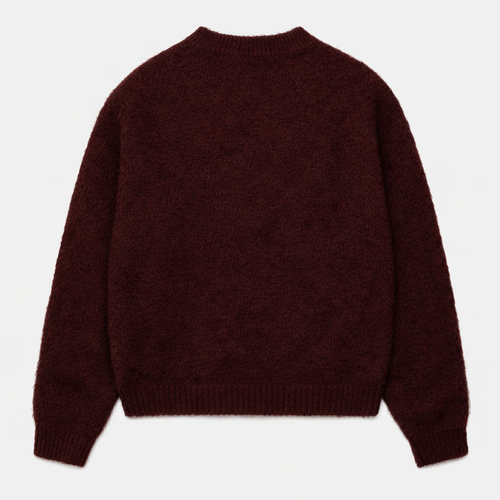 Brushed Mohair Knit Sweater
