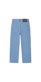 Pinstripe Denim