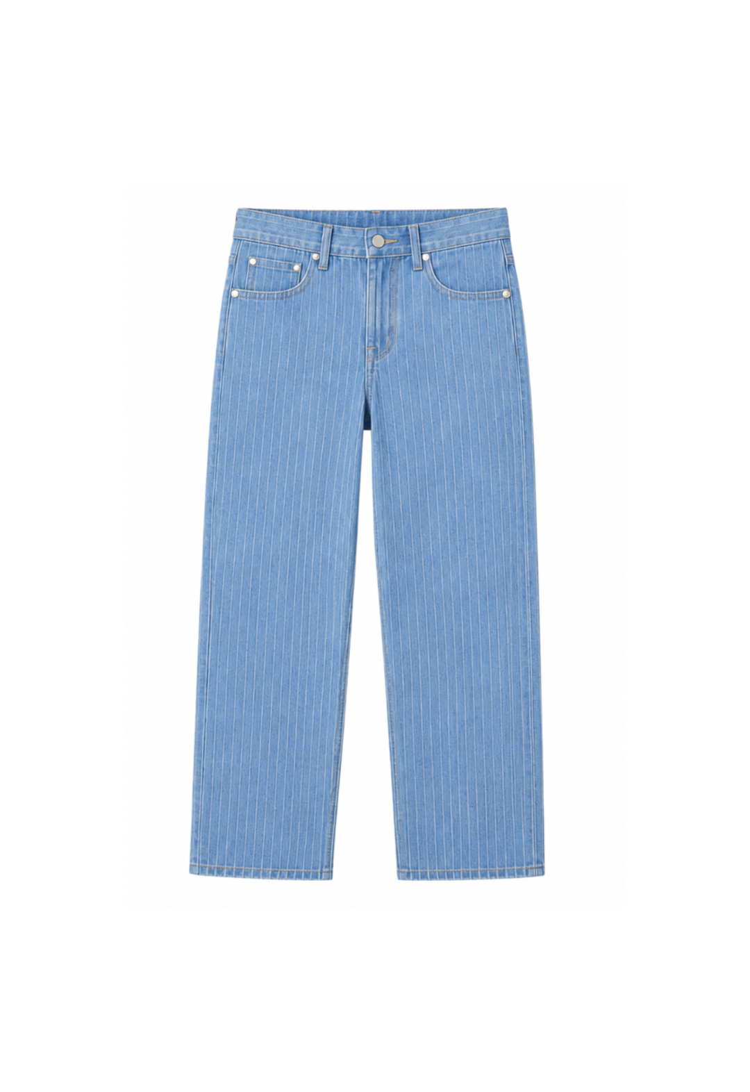Pinstripe Denim